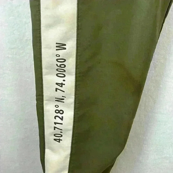 Rock Salt Cargo Joggers Size XL* Green Rayon Nylon Spandex - Picture 7 of 13